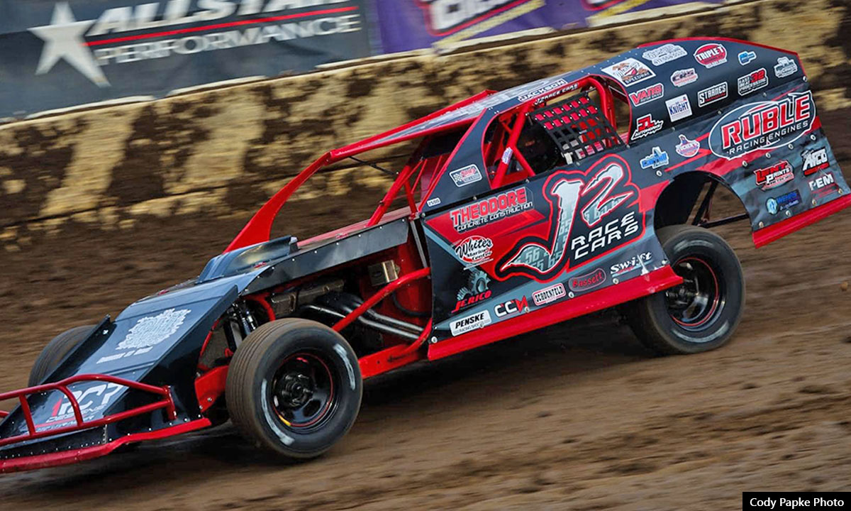 Kris Jackson won both USRA B-Mod races this week and leads the Stealth Thru Tubing USRA Summer Shootout points heading into the Karl Chevrolet Hamilton County Speedway in Webster City, Iowa, on Wednesday, June 21, 2023.